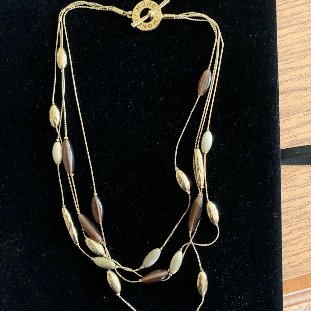 Multi strand necklace